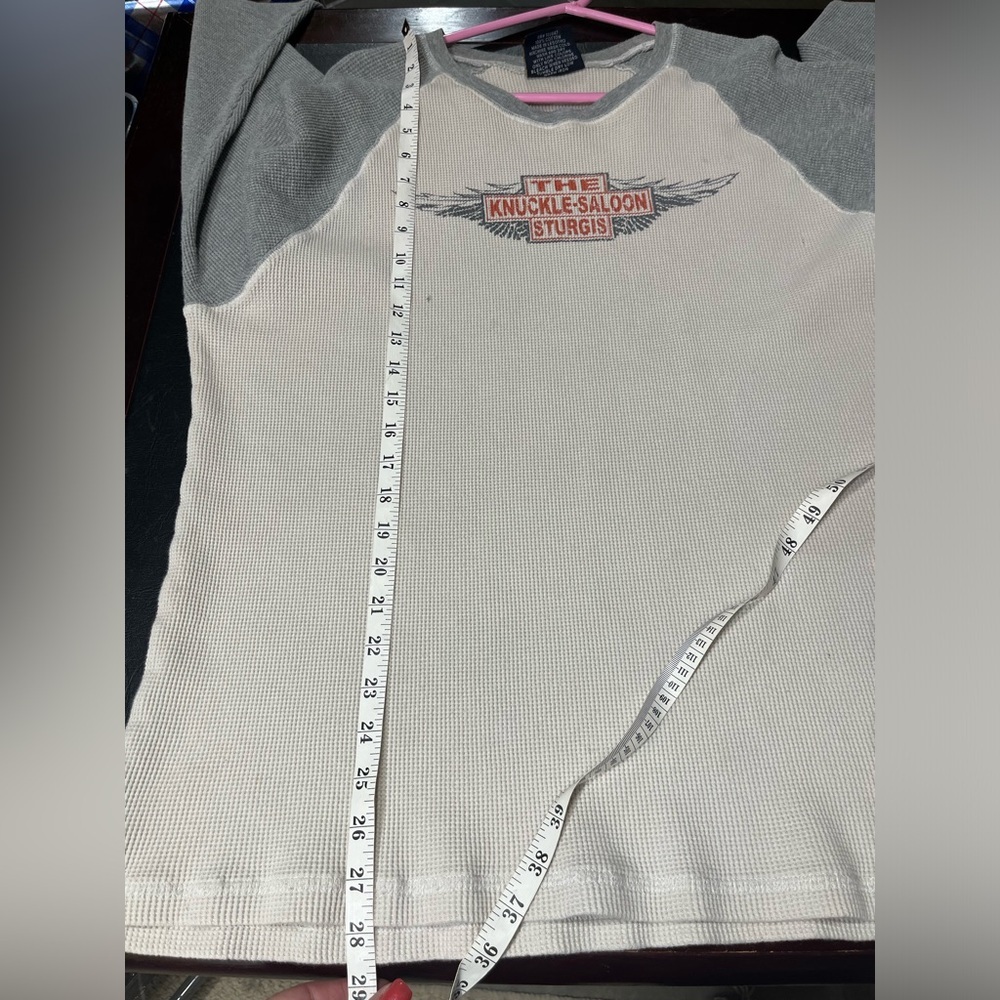 🔥Sturgis Knuckle Saloon thermal knit size XL - Picture 7 of 9